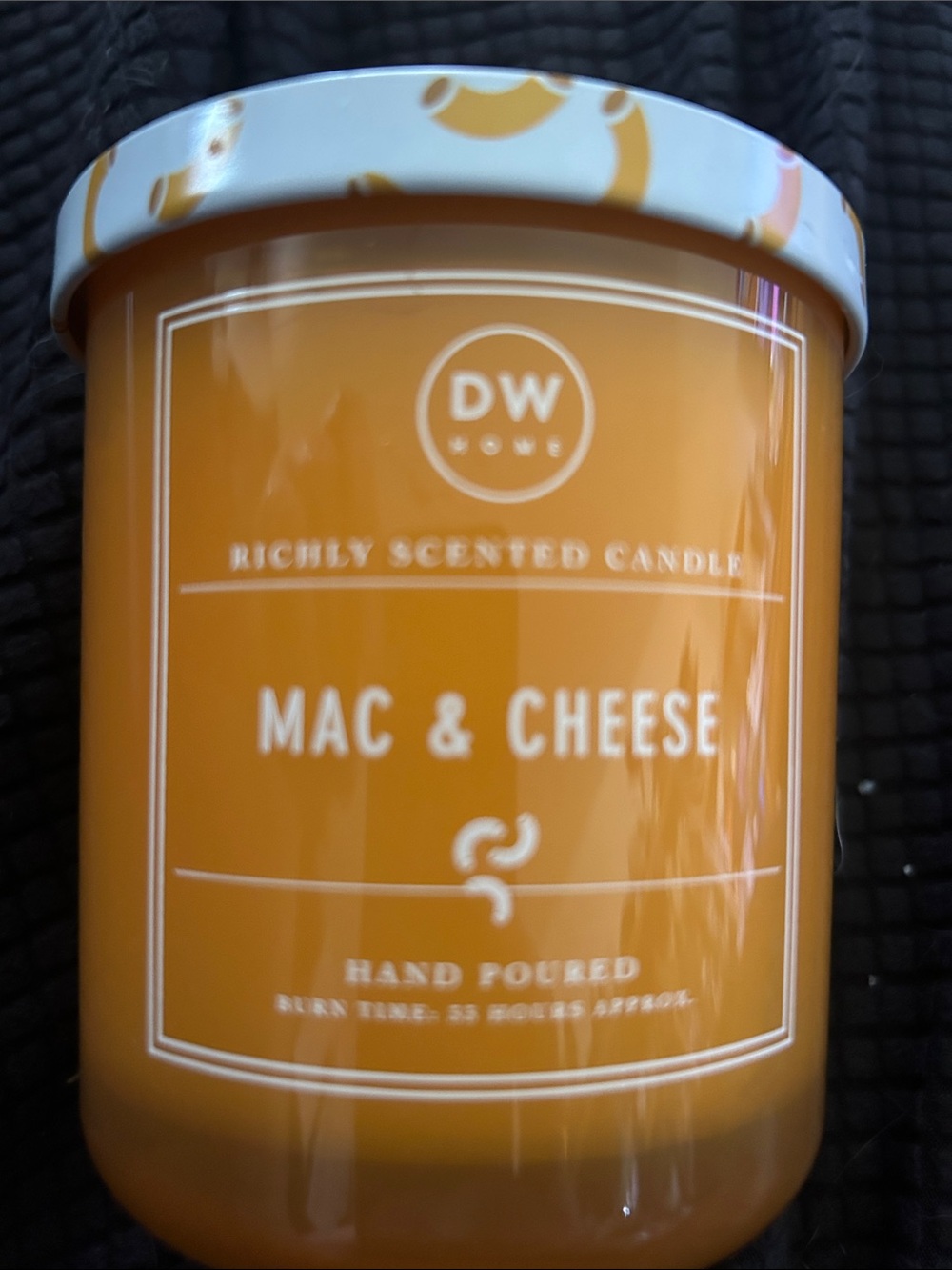 DW Home Mac & cheese candle.used